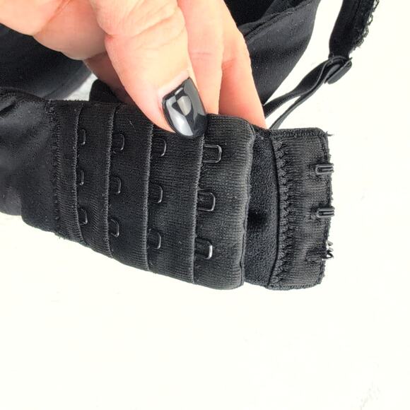 Victoria's Secret (2)Wired Unpadded Demi/BodyByVictoria Bras Size36DD Nude/Black - Picture 8 of 9